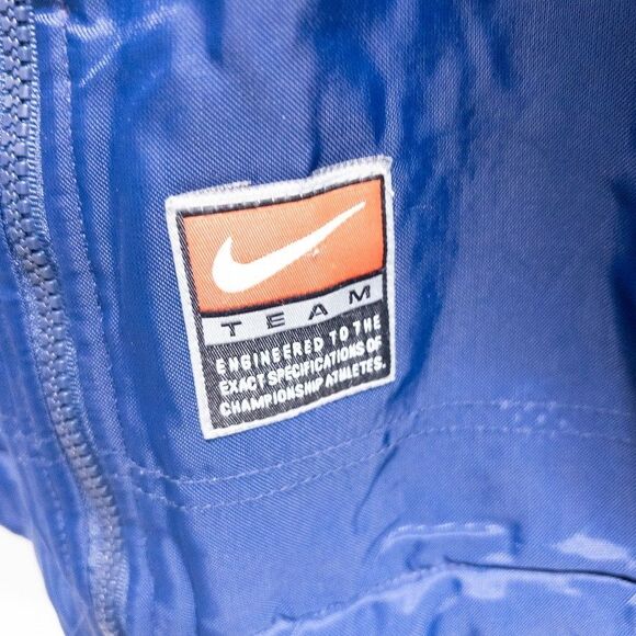 Nike Vintage Michigan Wolverines Jacket Women’s XL Fleece Lined Hooded Full Zip - Picture 4 of 12